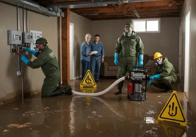 Emergency Response and Safety Protocol process in La Fermina, PR